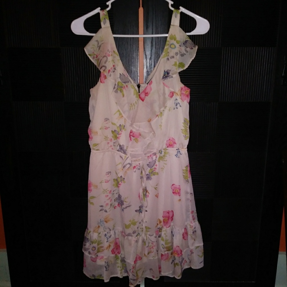 FIRE LOS ANGELES FLORAL DRESS